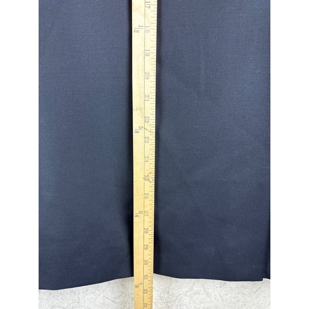 Calvin Klein Men's Blazer 100% Wool Navy Blue Lined Two Button Sport Coat 40R - Picture 8 of 11